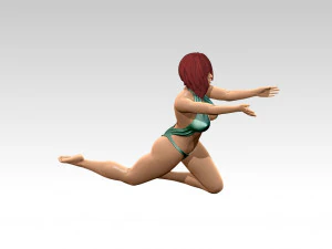 Woman 3D Print Model