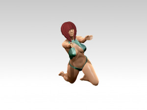 Woman Model Cetak 3D
