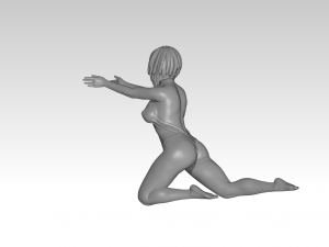 Woman Model Cetak 3D