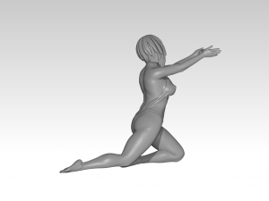 Woman Model Cetak 3D