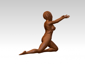 Woman Model Cetak 3D
