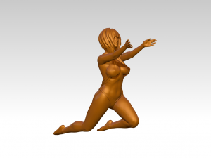 Woman Model Cetak 3D