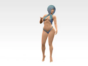 Woman 3D Print Model