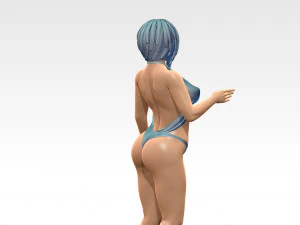Woman 3D Print Model