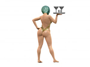 Woman 3D Print Model