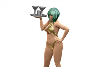 Woman 3D Print Model