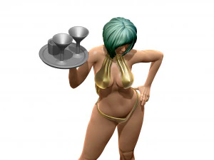 Woman 3D Print Model
