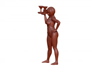 Woman 3D Print Model