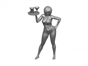 Woman 3D Print Model