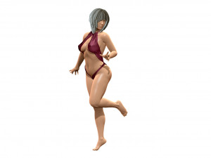 Woman Modelo de Impressão 3D