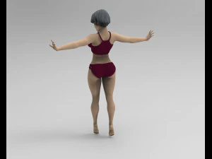 Woman 3D Print Model