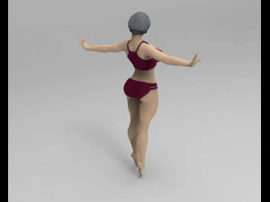 Woman 3D Print Model