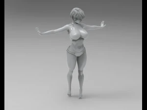 Woman 3D Print Model