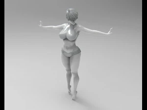 Woman 3D Print Model