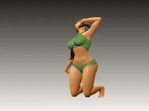Woman 3D Print Model