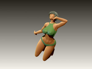 Woman 3D Baskı Modeli