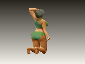 Woman 3D Baskı Modeli