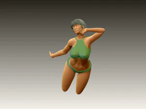 Woman 3D Print Model
