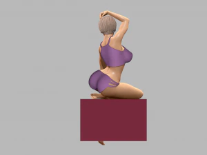 Woman 3D Print Model