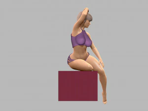 Woman 3D Print Model
