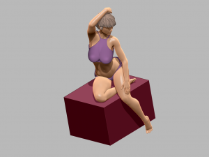 Woman Model do druku 3D