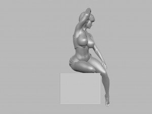 Woman Model do druku 3D