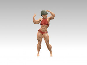 Woman 3D 打印模型