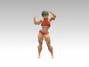 Woman 3D Print Model