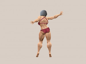 Woman 3D Print Model