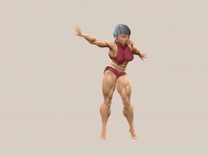 Woman 3D Print Model