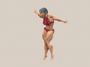 Woman 3D Print Model