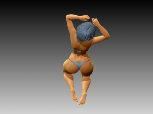 Woman Modelo de Impressão 3D