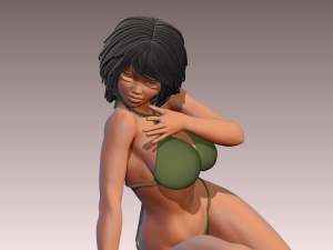 Woman 3Dプリントモデル