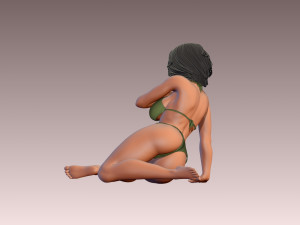 Woman 3Dプリントモデル
