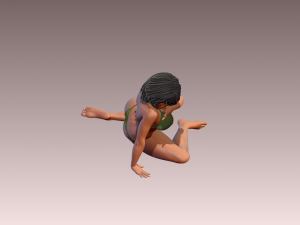 Woman 3Dプリントモデル