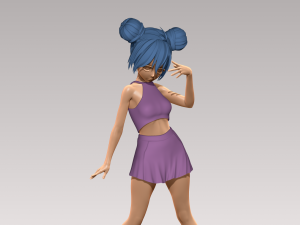 Woman 3D 打印模型