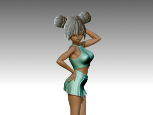 Woman 3D 打印模型