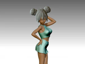 Woman 3D Print Model