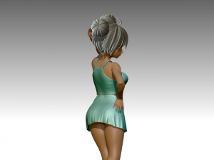 Woman 3D-printmodel