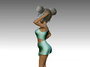 Woman 3D Print Model