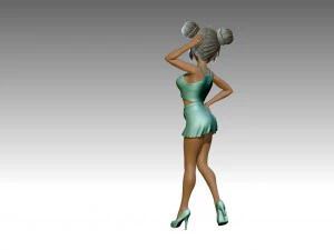 Woman 3D Print Model