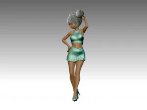 Woman 3D Print Model