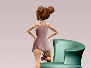 Woman 3D Print Model
