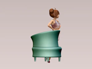 Woman 3D Print Model