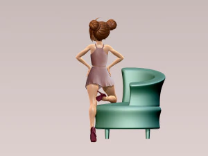 Woman 3D Print Model
