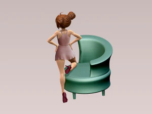 Woman 3D Print Model