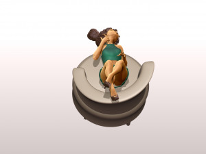 Woman 3D 打印模型