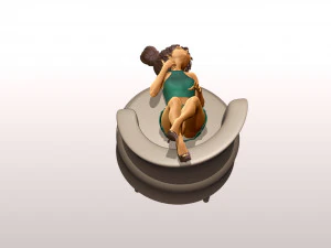 Woman 3D Print Model