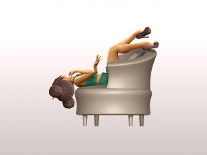 Woman 3D 打印模型