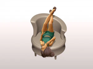 Woman 3D Print Model
